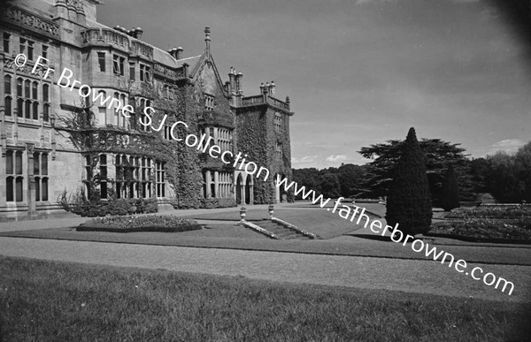 ADARE MANOR   SOUTH FRONT AND TERRACE FROM SOUTH WEST